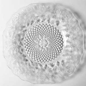   Indiana Glass Dinner Plate 9 3/8 Inches Crystal 