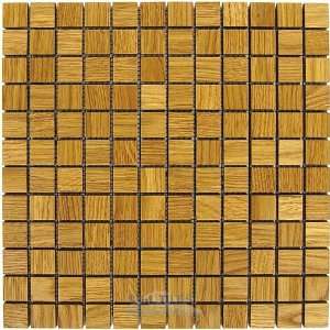  Mosaici d asolo wood mosaic 23x23mm brushed oak mesh 