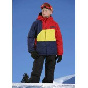  Bonfire Boys Exchange 3 in 1 Jacket (Fire/Marine/Lemon) M 