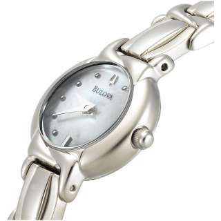 Bulova Womens 96L90 Mother of Pearl Bracelet Watch  
