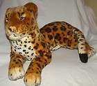    Big Giant Leopard Cheetah Soft Spotted Cat Stuffed Animal Plush Toy