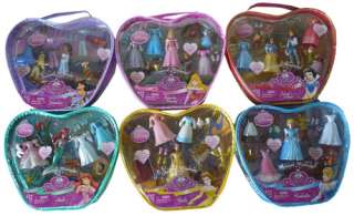   Disney Princess Favorite Moments Collection Playsets in Sparkle Bags