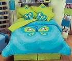Girls Green Blue Butterfly Comforter Bedding Set Twin 7