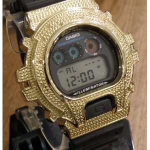  Casio G shock G Shock .12 Ctw Diamond Watch/ Stone/ Yellow 