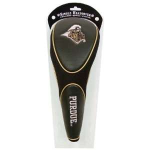 Purdue Boilermakers Golf Driver Single Zippered Head Cover   Golf 