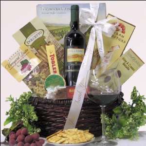 Grazie Banfi Col di Sasso Toscana Italian Themed Thank You Wine 