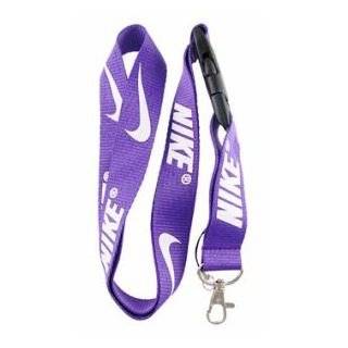 Purple Nike Keychain Lanyard