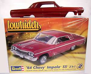   1964 64 Chevrolet Chevy Impala Model Kit Burgundy Painted LOWRIDER