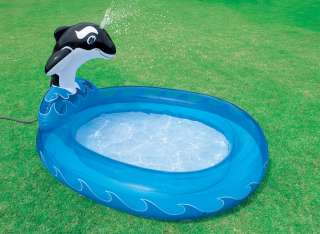 This Spray N Splash Whale Pool id ideal for small children wanting to 