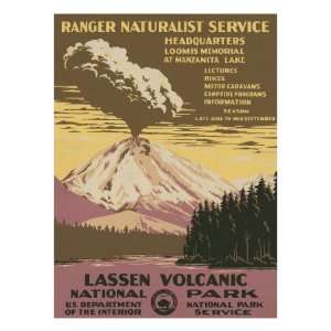  Lassen Volcanic National Park, c.1938 Premium Poster Print 