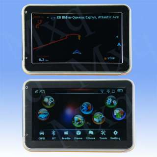 New MAP 4.3 GPS Navigation Bluetooth FM Transmitter 2G  