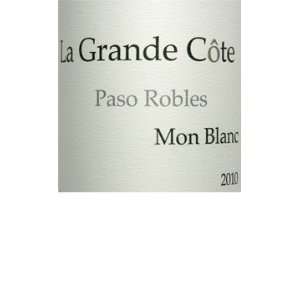  2010 La Grande Cote Mon Blanc Paso Robles 750ml Grocery 