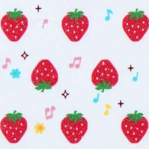   fabric musical notes Kokka Japan (Sold in multiples of 0.5 meter