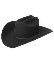 Country Black Cow Boy or Girl Felt Costume Hat