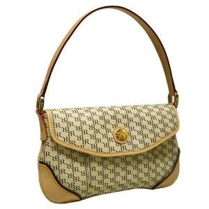   Natural Top Flap Shoulder Bag by Rioni Designer Handbags & Luggage