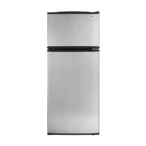  Whirlpool 17.6 Cu. Ft. Stainless Look Top Freezer 