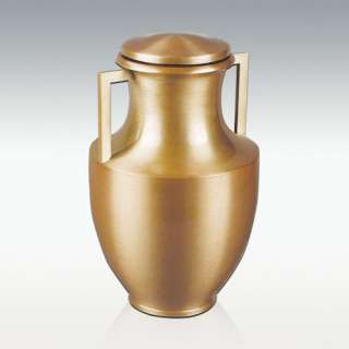 Sparta I Roman Bronze Vase Cremation Urn with Handles   