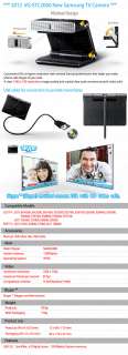 2012 Samsung 3D Smart TV Skype Web Camera VG STC2000 / Next model of 
