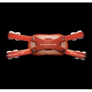 Shock Doctor Ultra Carbon Chin Strap   Large/x large Red