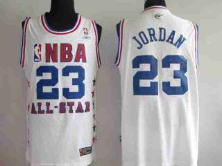 Quick bid ~ #23 All Star Jordan white Jersey MEN size54  