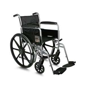   K1 Standard Basic Wheelchairs, PERM FULL LENGTH ARMS, SWINGAWAY FT, EA