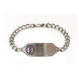   Classic Stainless Steel Medical ID Bracelet 8