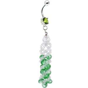  Green Dress To Impress Drop Belly Ring Jewelry