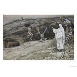   with Devils Giclee Poster Print by James Tissot, 24x18