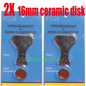 2X 16mm MIST MAKER/MISTER/ FOUNTAIN CERAMIC DISC DISK  