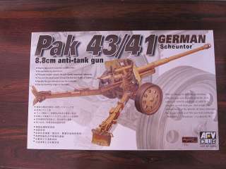  43/41 German Scheuntor 8.8 cm anti tank gun AF 35059 1/35 Model Kit