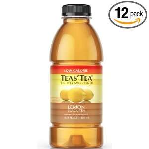 Ito En(North American) Inc. Tea, Lemon, Black, 16.90 Ounce (Pack of 12 