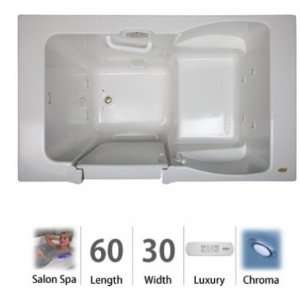  60 x 30 Finestra Walk In Salon Spa Tub with 10 Jets Luxury Control