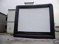 20ft*15ft Inflatable Movie Screen Front/Rear Projection  
