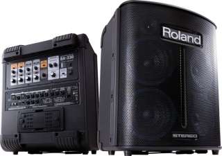 Roland BA330 Portable PA Speaker System Battery or AC Powered BA 330 