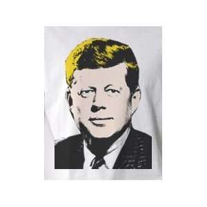  John F Kennedy JFK Pop Art Graphic T shirt (Mens Medium 