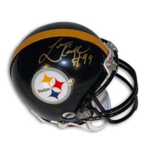  Levon Kirkland Autographed Pittsburgh Steelers Mini Helmet 