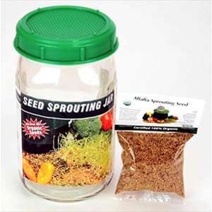  Handy Pantry Glass Sprouting Jar Sl5