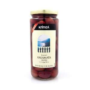 Krinos Kalamata Olives  Grocery & Gourmet Food