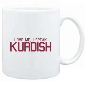    Mug White  LOVE ME, I SPEAK Kurdish  Languages