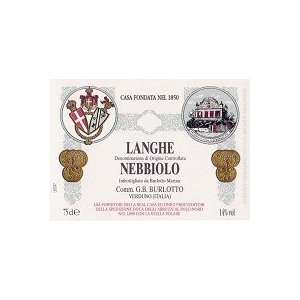  Comm. G.b. Burlotto Langhe Nebbiolo 2010 750ML Grocery 