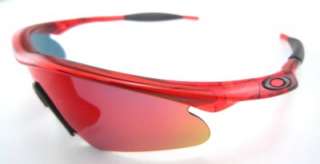 New Oakley Sunglasses M Frame Hybrid S Crystal Red w/+Red Iridium #09 