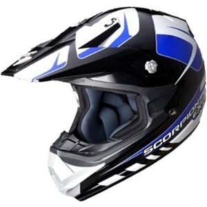    Scorpion VX 24 Vortech Blue Small Motorcycle Helmet Automotive