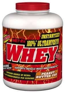 MET Rx 100% Ultramyosyn Whey Protein Peanut Butter 5lb  