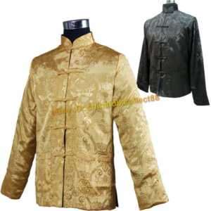 China Men Reversible Wear Kung Fu Jacket/Coat/Outerwear  