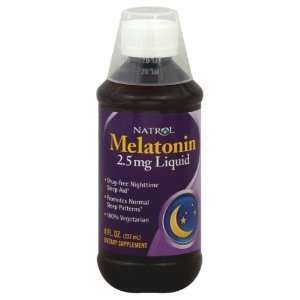  Natrol Melatonin Liquid 8 oz.