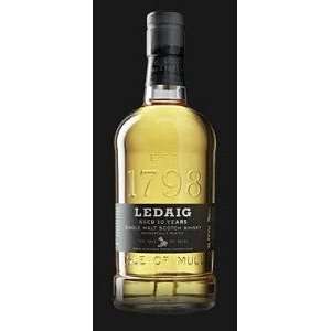    Ledaig Single Malt Scotch 10 Year Old 750ML Grocery & Gourmet Food