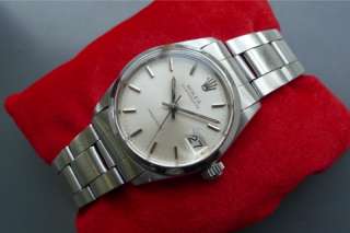 Vintage ROLEX Midsize Oyster Perpetual Stainless Steel Date Watch 