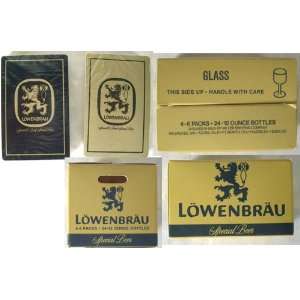 Lowenbrau Beer Case Playing Card Set