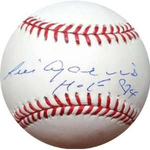  Autographed Luis Aparicio Ball   inscribed HOF 84 Sports 