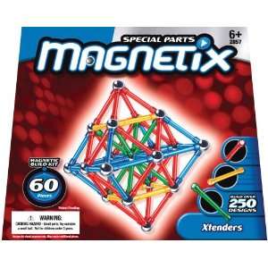  Magnetix 60 Count   Extenders Toys & Games